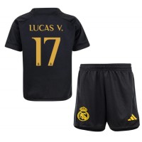 Real Madrid Lucas Vazquez #17 Replica Third Minikit 2023-24 Short Sleeve (+ pants)